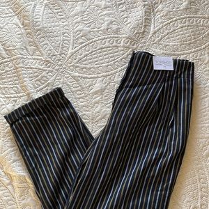 High Rise Tapered Ankle Pants